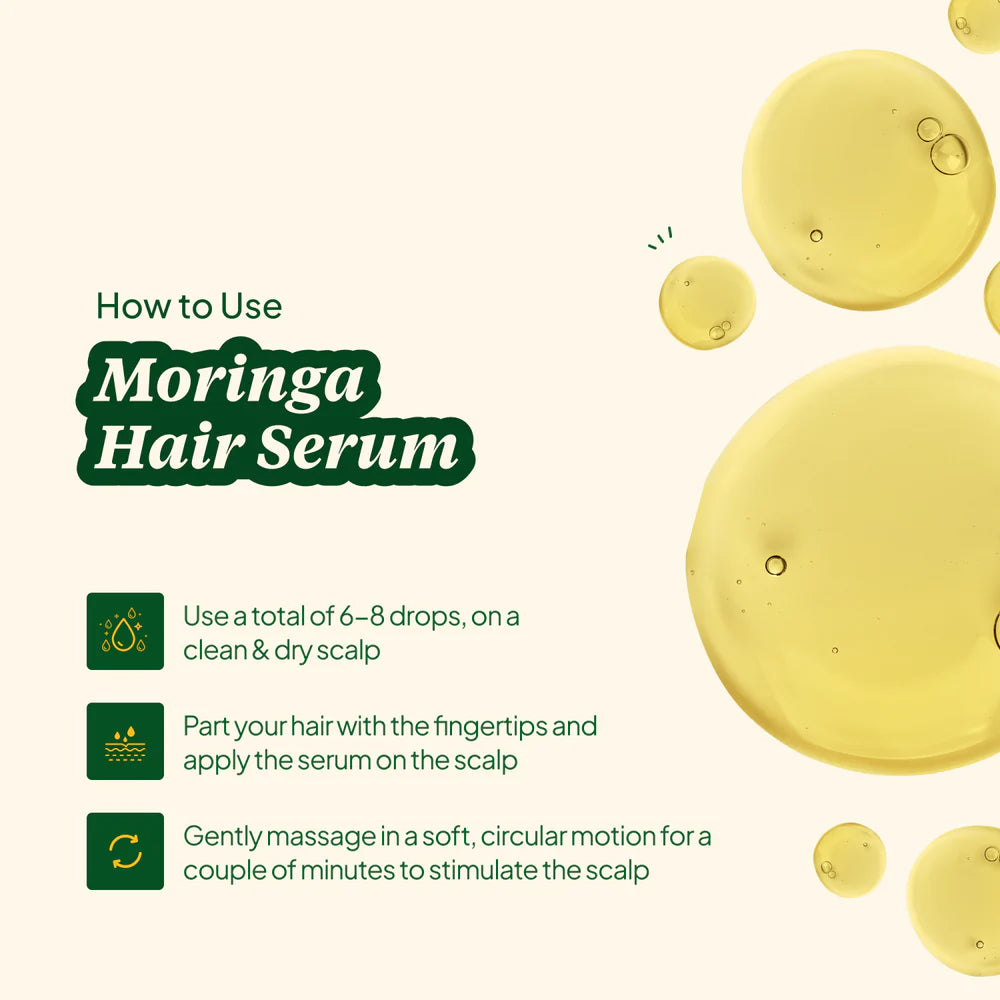 The Good Leaf Moringa Hair Serum 30Ml