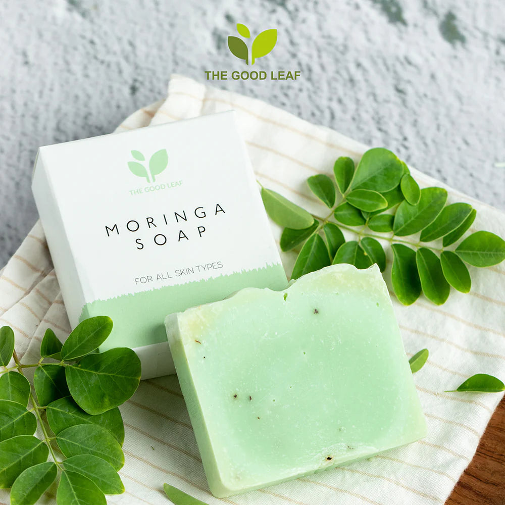 The Good Leaf Moringa Soap 100g