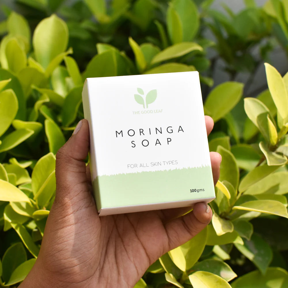 The Good Leaf Moringa Soap 100g